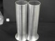 EACH Aluminum Ram Tubes 9.5" Tall  with 2-1/4" OD at bottom- D Bell Top .062" wall  USA